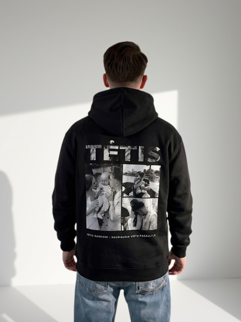 Personalizuotas megztinis su nuotraukomis „TĖTIS“