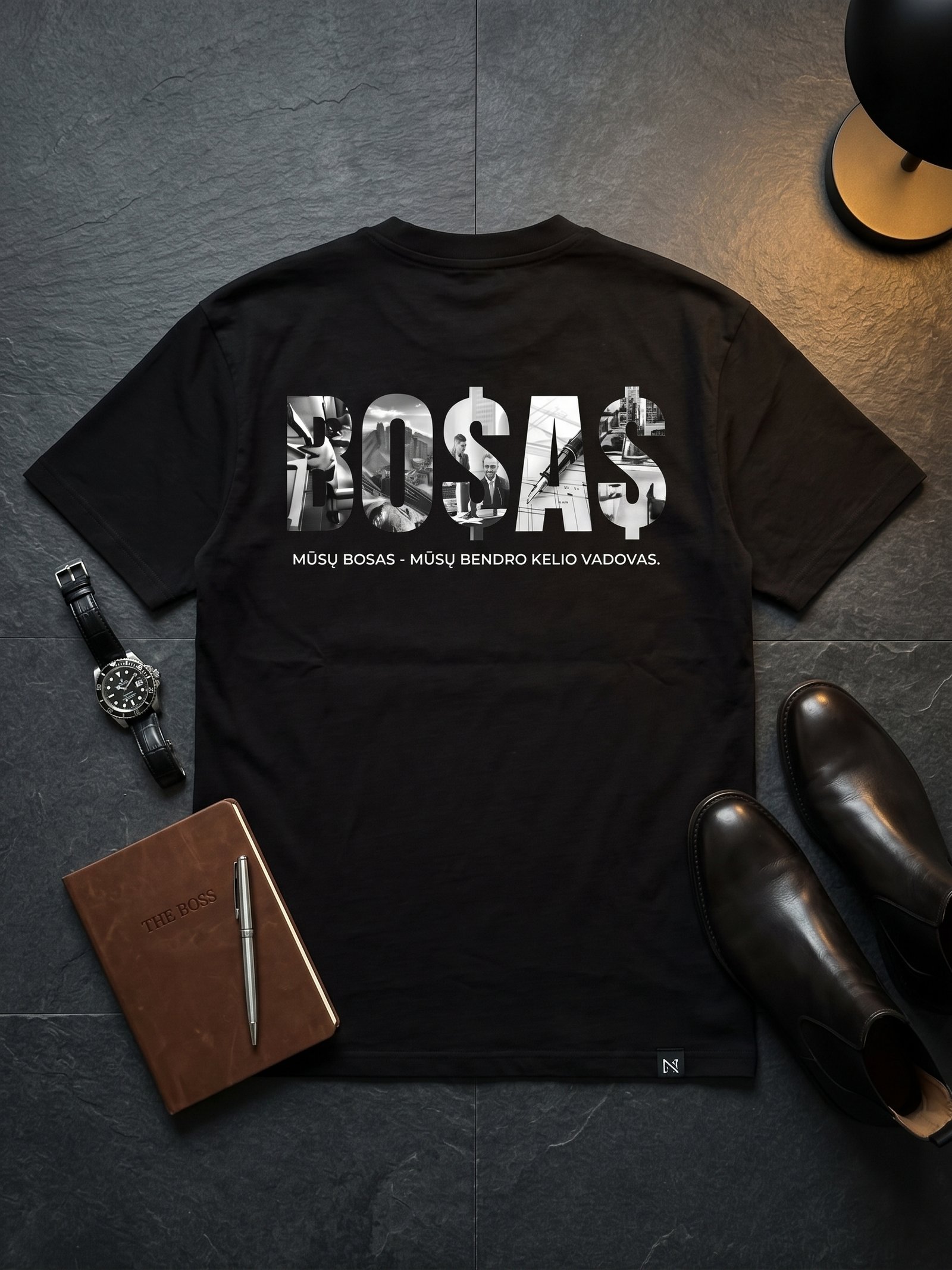 Personalizuoti marškinėliai su nuotraukomis "BO$A$" - Image 2