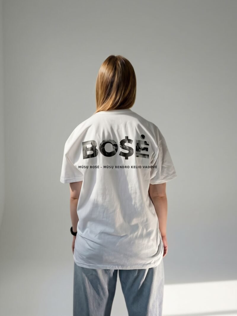 Personalizuoti marškinėliai su nuotraukomis "BO$Ė"